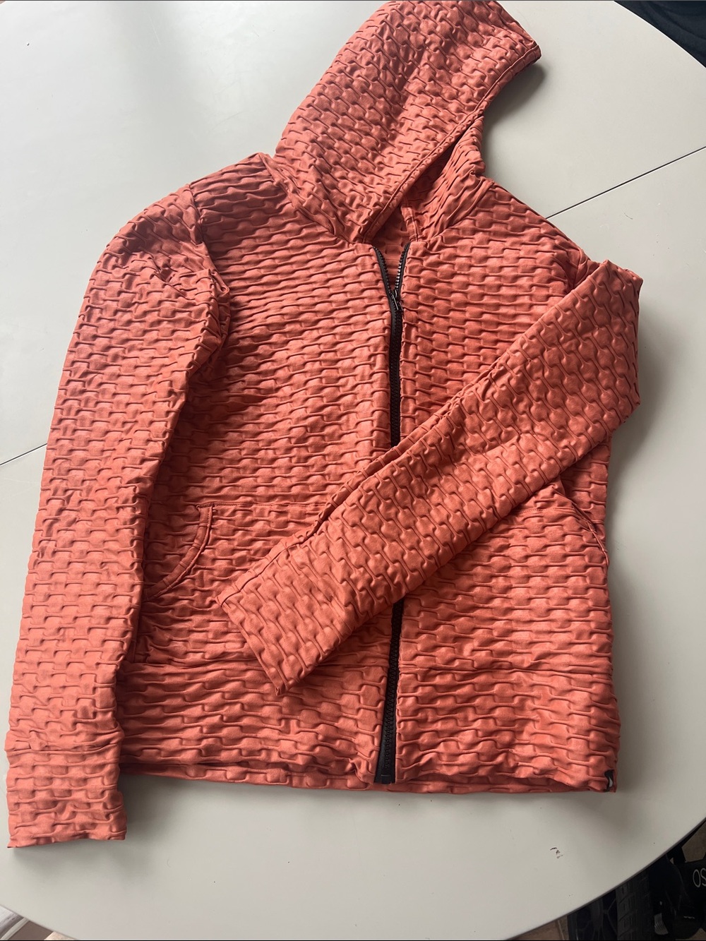 Booty By Brabants Hooded Chrome Hoodie in Terracota